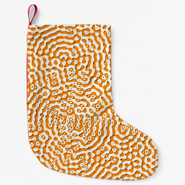 Petite Chaussette De Noël Abstract repeating endless seamless texture watera (Devant)