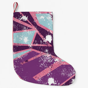 Petite Chaussette De Noël Abstract seamless geometric pattern. grunge urban
