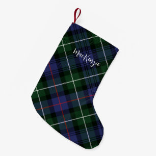 Petite Chaussette De Noël Agritourisme rustique MacKenzie Tartan