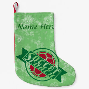 Petite Chaussette De Noël Ajouter Un Nom À L'Entraîneur De Football Approvis