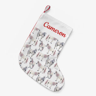 Petite Chaussette De Noël Ajoutez votre conte de fées de   de licorne nommée
