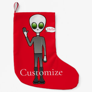 Petite Chaussette De Noël Alien courtois Thunder_Cove