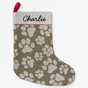 Petite Chaussette De Noël Amant fait sur commande mignon d'animal familier