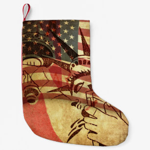 Petite Chaussette De Noël Amérique, arrière - plan grognon