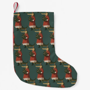 Petite Chaussette De Noël Amoureux de Noël Alligator Crocodile Vacances Drôl