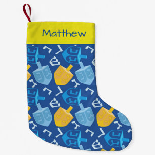 Petite Chaussette De Noël Amusement Hanoukka de Dreidel