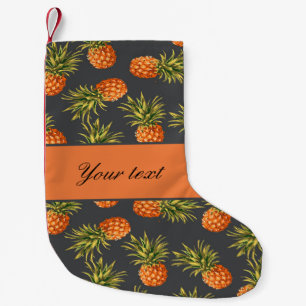 Petite Chaussette De Noël Ananas personnalisé à la mode