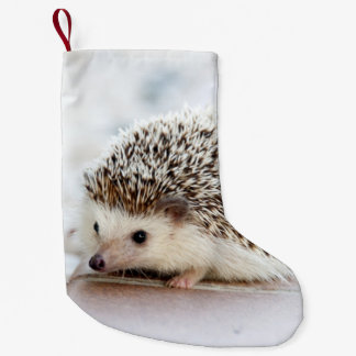 Petite Chaussette De Noël Animal mignon de hérisson de bébé