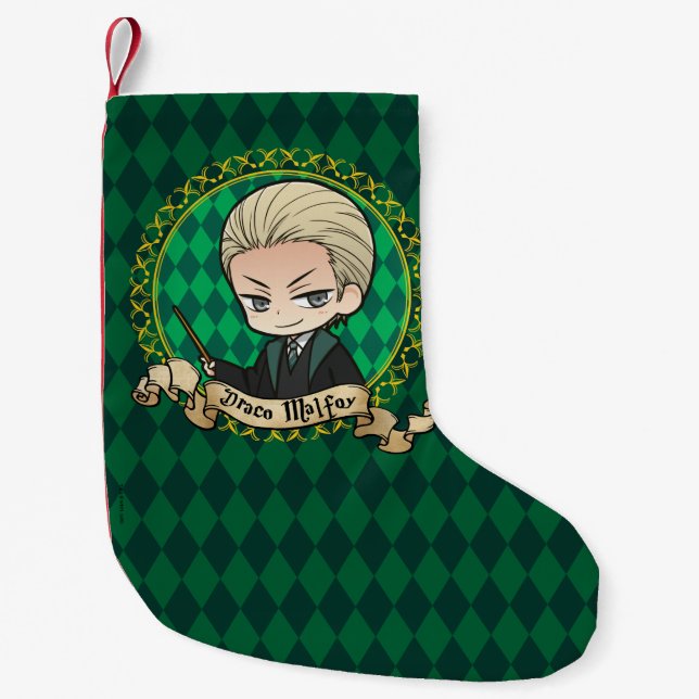 Petite Chaussette De Noël Anime Draco Malfoy (Devant)