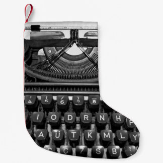 Petite Chaussette De Noël antique old typewriter used in correspondence60s r