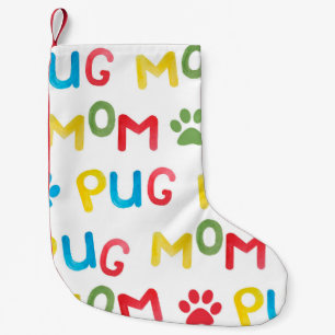 Petite Chaussette De Noël Aquarelle motif sans couture avec lettres et un