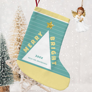 Petite Chaussette De Noël Arbre de Noël minimaliste moderne