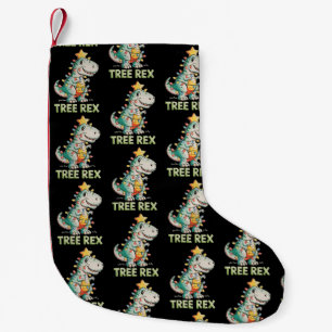 Petite Chaussette De Noël Arbre Rex Noël Dinosaure T Rex Xmas Lumières