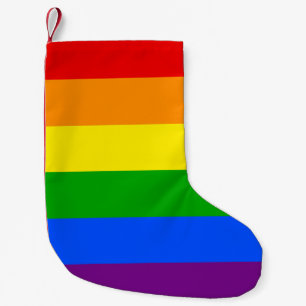 PETITE CHAUSSETTE DE NOËL ARC-EN-CIEL