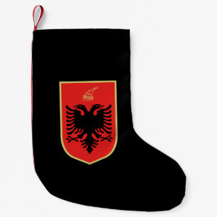 Petite Chaussette De Noël Armoiries albanaises