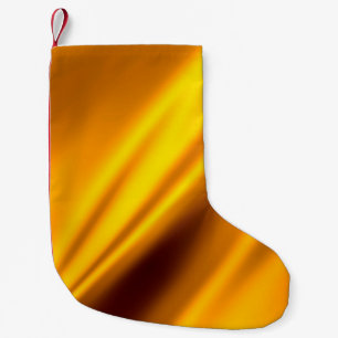 Petite Chaussette De Noël Arrière - plan abstrait d'agitation d'or