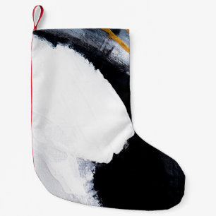Petite Chaussette De Noël arrière - plan Abstrait de texture d'huile. or d'a