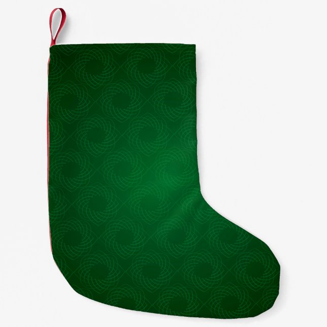 Petite Chaussette De Noël Arrière - plan de texture verte, Abstraite textuar (Devant)