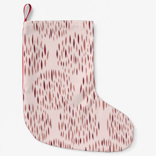 Petite Chaussette De Noël Arrière - plan géométrique aléatoire. Motif sans c