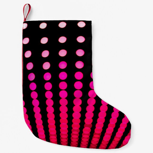 Petite Chaussette De Noël Arrière - plan léger (Devant)