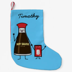 Petite Chaussette De Noël Asiatique de condiment d'enfant d'enfant de paquet