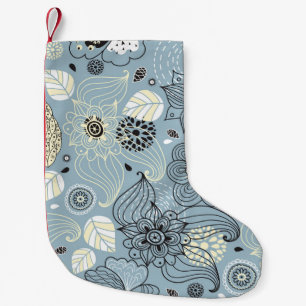 Petite Chaussette De Noël Automne Floral : Design saisonnier élégant