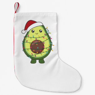 Petite Chaussette De Noël Avocado illuminations de Noël Drôle Avocados