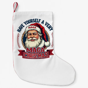 Petite Chaussette De Noël Ayez-vous un très grand Noël que Trump a gagné