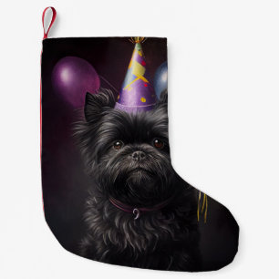 Petite Chaussette De Noël Ballons d'anniversaire pour chien Affenpinscher