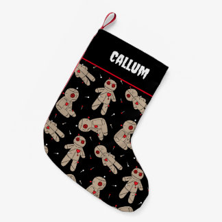 Petite Chaussette De Noël Bande d'Halloween ou traite des poupées noires du