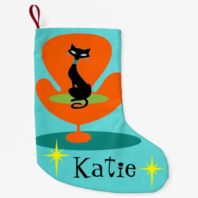Petite Chaussette De Noël Bas complètement moderne de Noël de Kitty (Devant)
