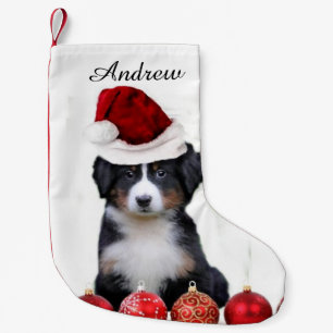 Petite Chaussette De Noël Bas de chien de montagne de Bernese de Noël