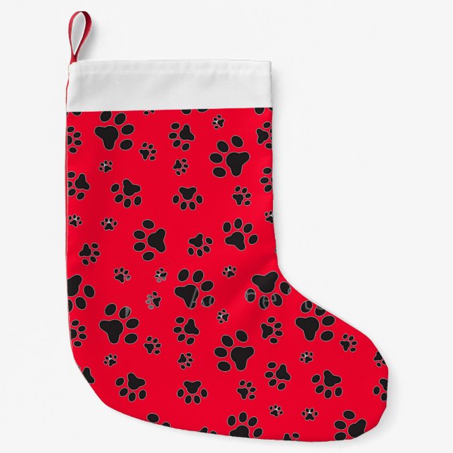 Petite Chaussette De Noël Bas de chien de Noël (Devant)