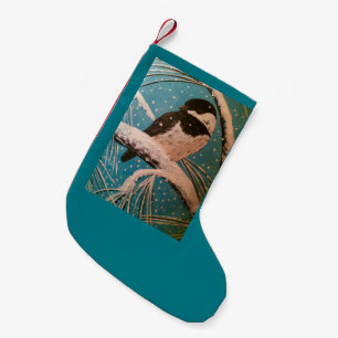 Petite Chaussette De Noël Bas de dee de dee de Chickadee…