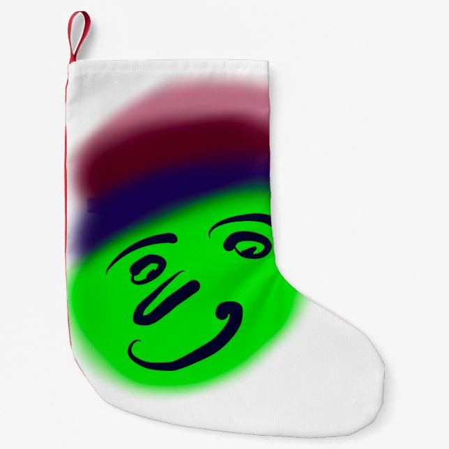 Petite Chaussette De Noël Bas de lutin (Devant)