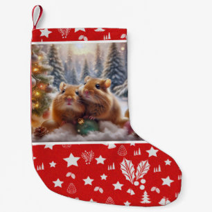 Petite Chaussette De Noël Bas de Noël des gerbilles