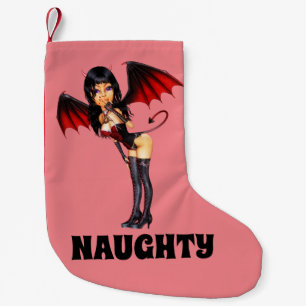 Petite Chaussette De Noël Bas de Noël drôle de FEMME COQUINE