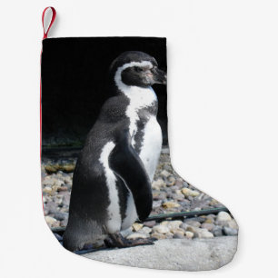 Petite Chaussette De Noël Bas de Noël pingouin