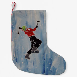 Petite Chaussette De Noël Bas d'escalade de glace