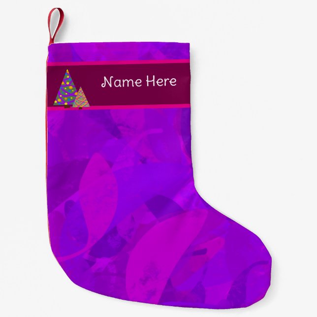 Petite Chaussette De Noël Bas personnalisable (Devant)