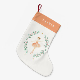Petite Chaussette De Noël Basse-noisette ballerine botanique mignon Noël Pet
