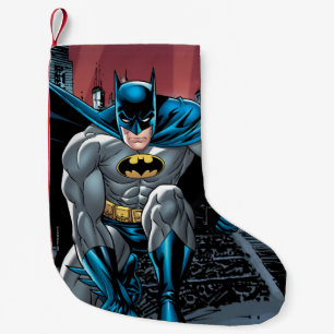 Petite Chaussette De Noël Batman Crouches 2