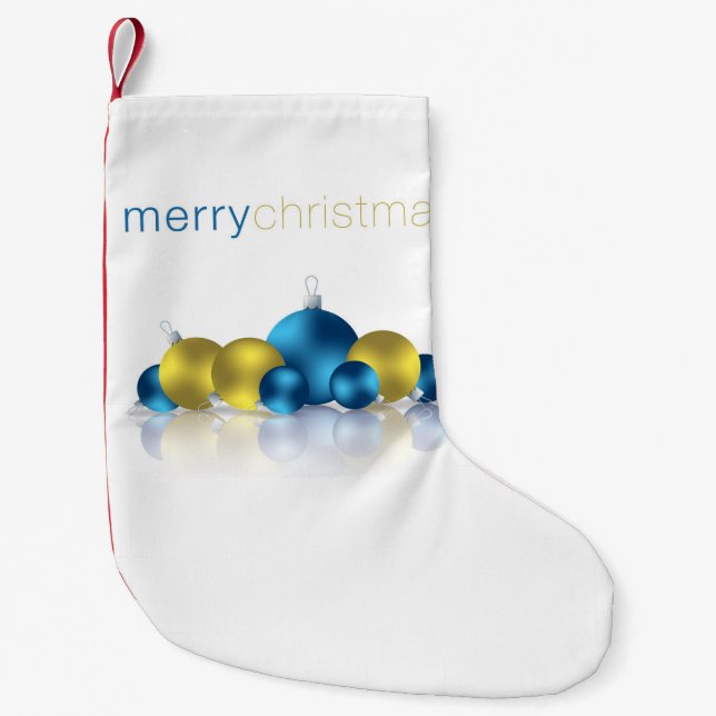 Petite Chaussette De Noël Bauble de Noël (Devant)