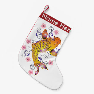 Petite Chaussette De Noël Beau Koi