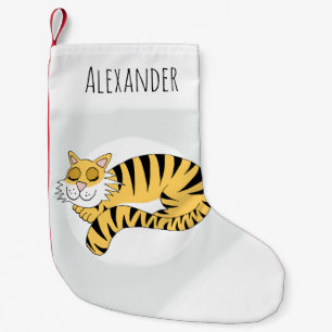 Petite Chaussette De Noël Bébé Garçons Bébé doux Sleeping Tiger