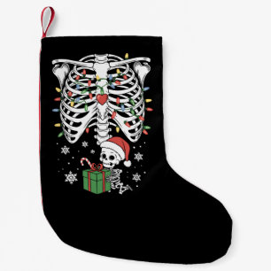 Petite Chaussette De Noël Bébé squelette mignon Grossesse de maternité de No
