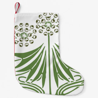 Petite Chaussette De Noël Belle illustration vintage.