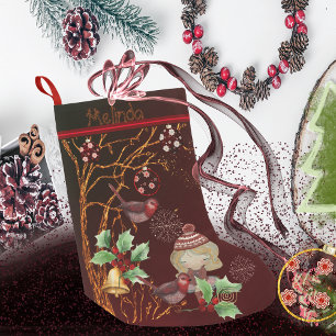 Petite Chaussette De Noël Belle réserve de Noël