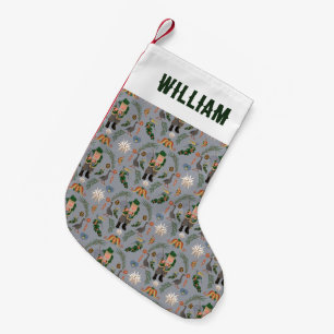 Petite Chaussette De Noël Bellsnickel et Pennsylvanie Motifs de Noël