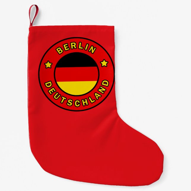 Petite Chaussette De Noël Berlin Allemagne (Devant)